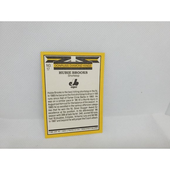 Donruss 87 Jeff Reardon, Tim Raines Hubie Brooks Expos 4 Baseball Card Bundle - Picture 10 of 10